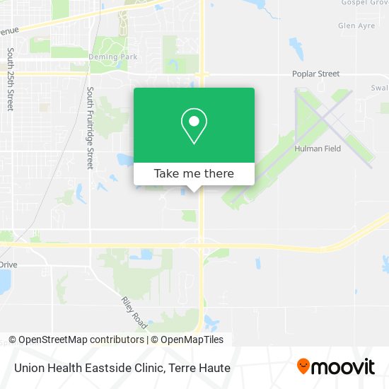 Mapa de Union Health Eastside Clinic