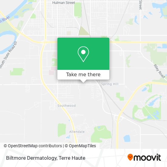 Biltmore Dermatology map
