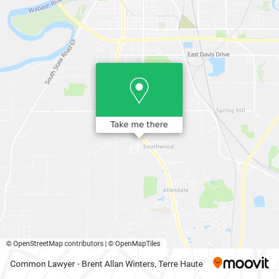 Common Lawyer - Brent Allan Winters map