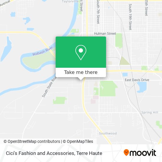 Cici's Fashion and Accessories map