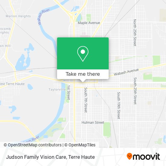 Judson Family Vision Care map