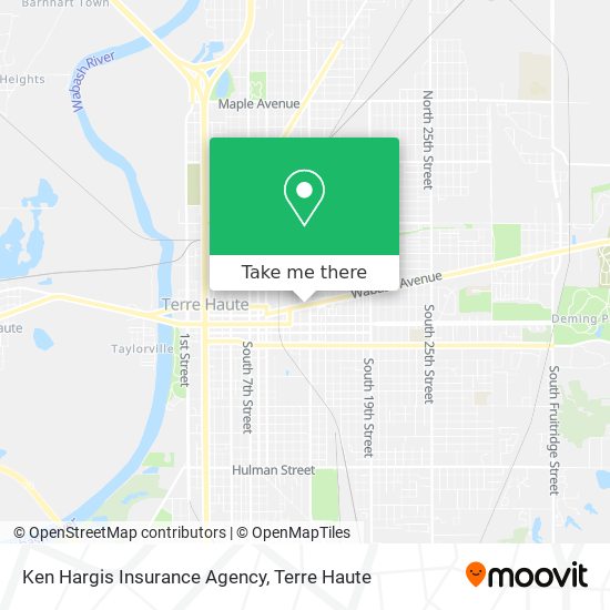 Ken Hargis Insurance Agency map