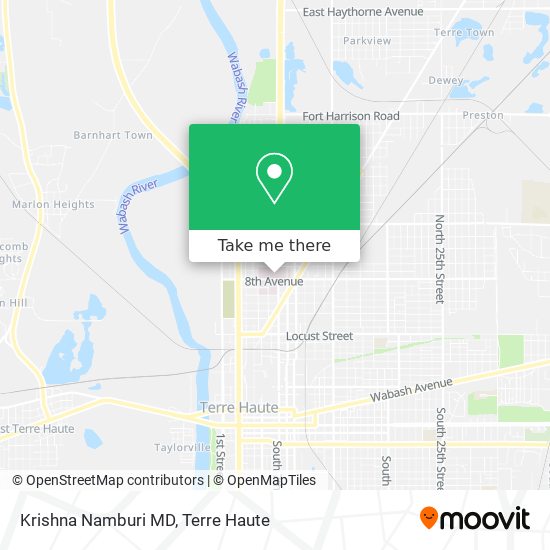 Krishna Namburi MD map