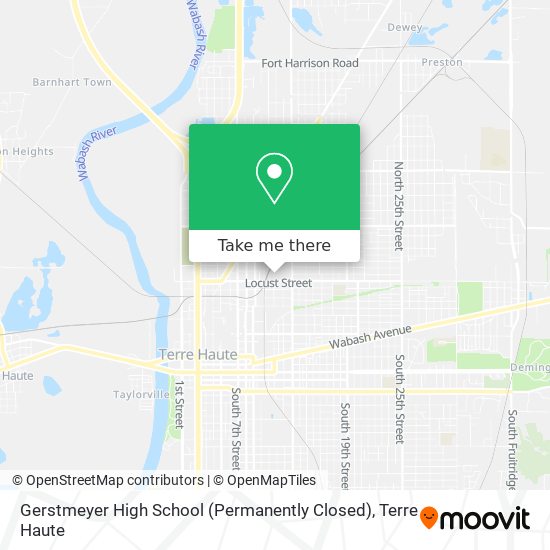 Mapa de Gerstmeyer High School (Permanently Closed)