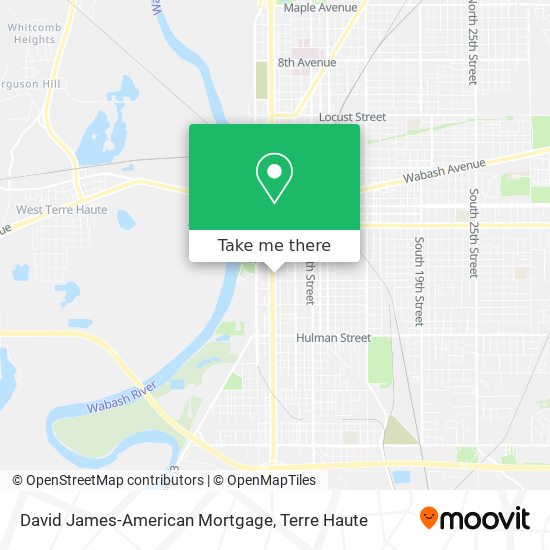 David James-American Mortgage map