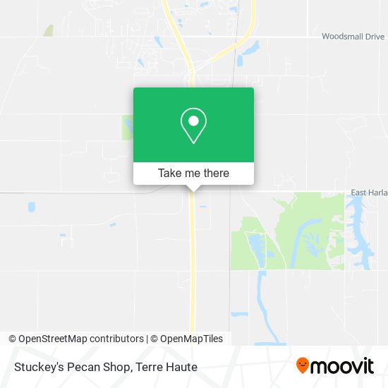 Stuckey's Pecan Shop map