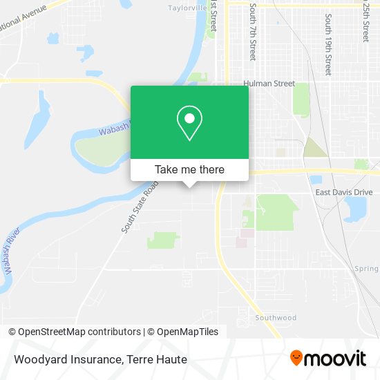 Mapa de Woodyard Insurance