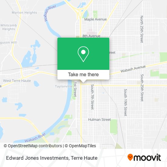 Edward Jones Investments map