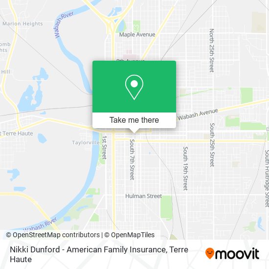 Nikki Dunford - American Family Insurance map