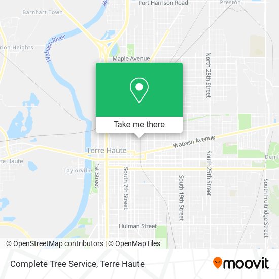 Complete Tree Service map