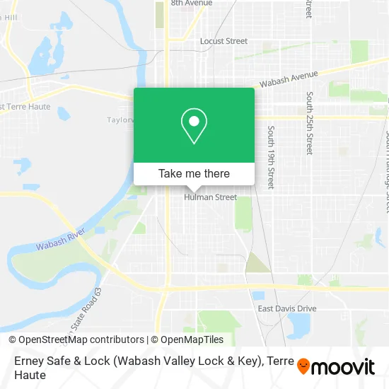 Erney Safe & Lock (Wabash Valley Lock & Key) map
