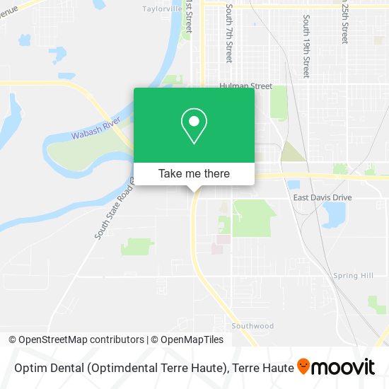 Optim Dental (Optimdental Terre Haute) map