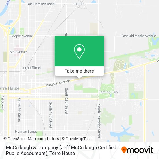 McCullough & Company (Jeff McCullough Certified Public Accountant) map