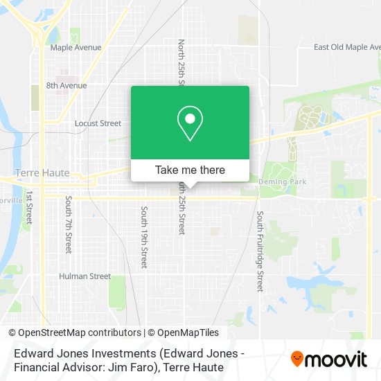 Edward Jones Investments (Edward Jones - Financial Advisor: Jim Faro) map