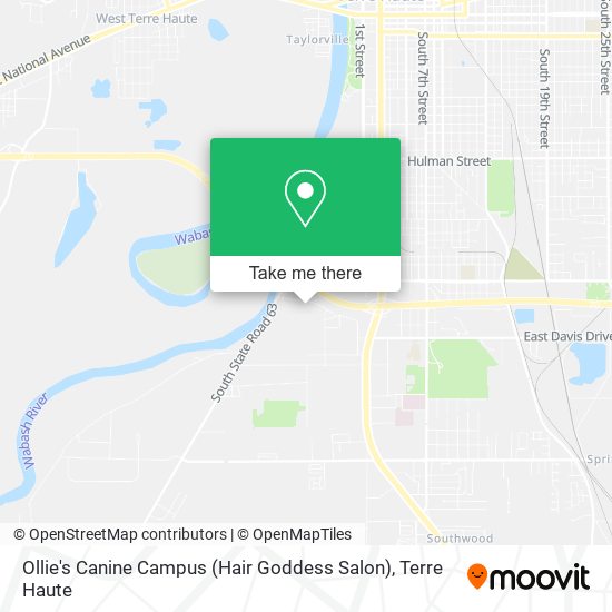 Ollie's Canine Campus (Hair Goddess Salon) map