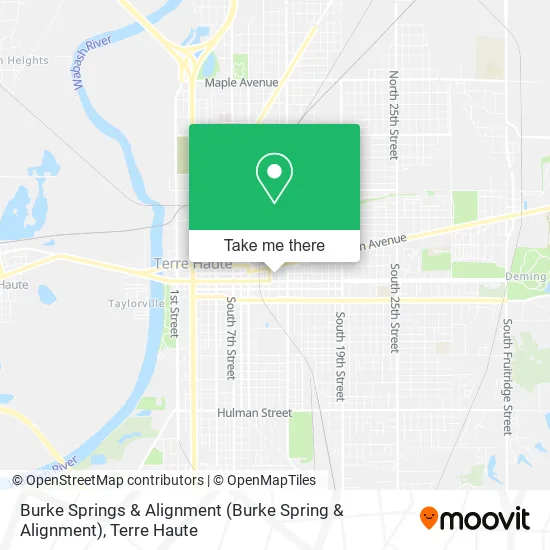 Mapa de Burke Springs & Alignment (Burke Spring & Alignment)