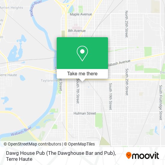 Dawg House Pub (The Dawghouse Bar and Pub) map
