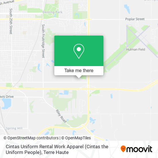 Cintas Uniform Rental Work Apparel (Cintas the Uniform People) map