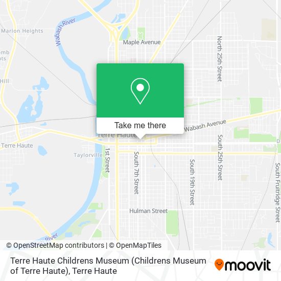 Terre Haute Childrens Museum map