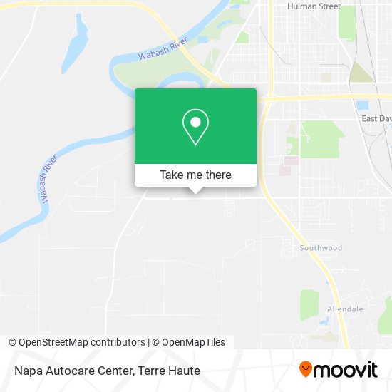 Napa Autocare Center map