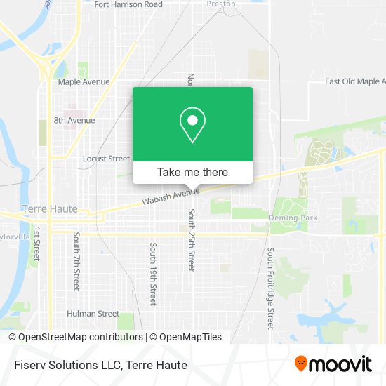 Fiserv Solutions LLC map