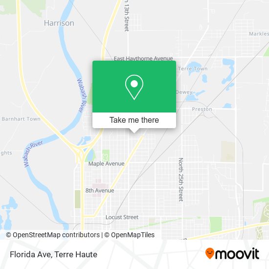 Florida Ave map