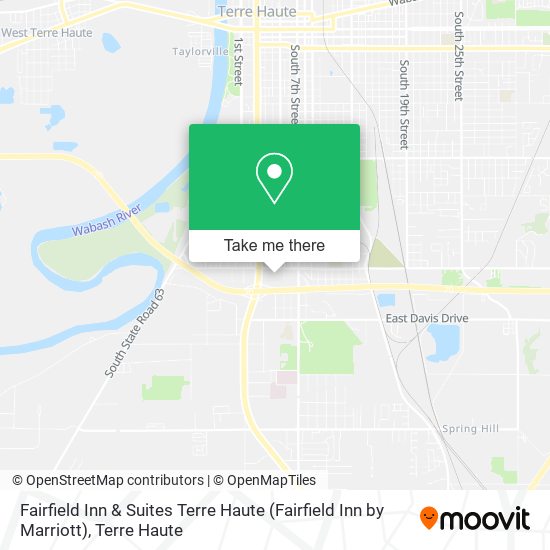 Fairfield Inn & Suites Terre Haute (Fairfield Inn by Marriott) map