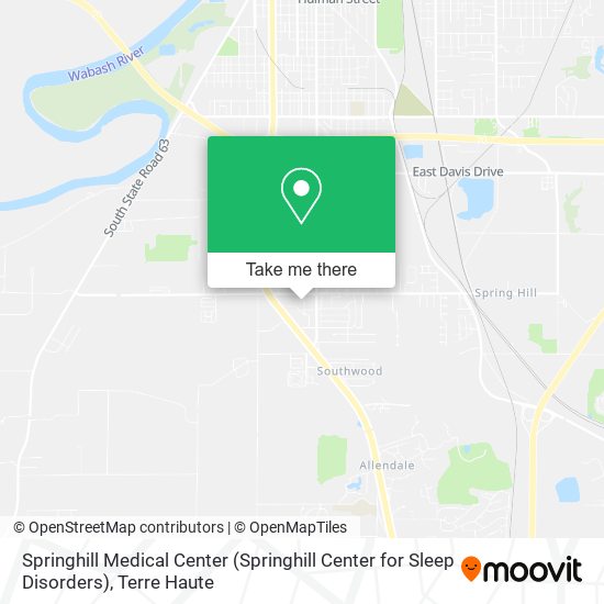 Springhill Medical Center (Springhill Center for Sleep Disorders) map