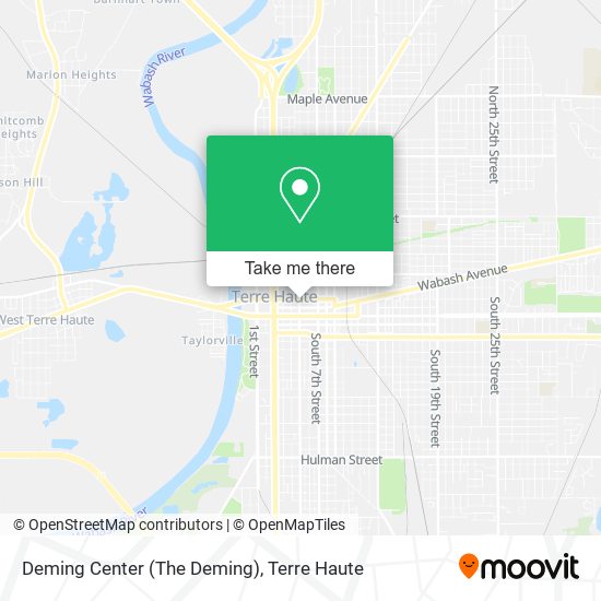 Deming Center (The Deming) map