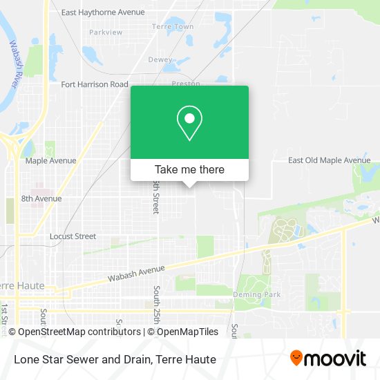 Lone Star Sewer and Drain map