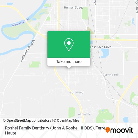 Roshel Family Dentistry (John A Roshel III DDS) map