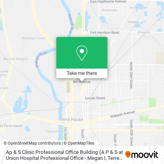 Ap & S Clinic Professional Office Building map