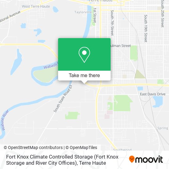 Fort Knox Climate Controlled Storage (Fort Knox Storage and River City Offices) map