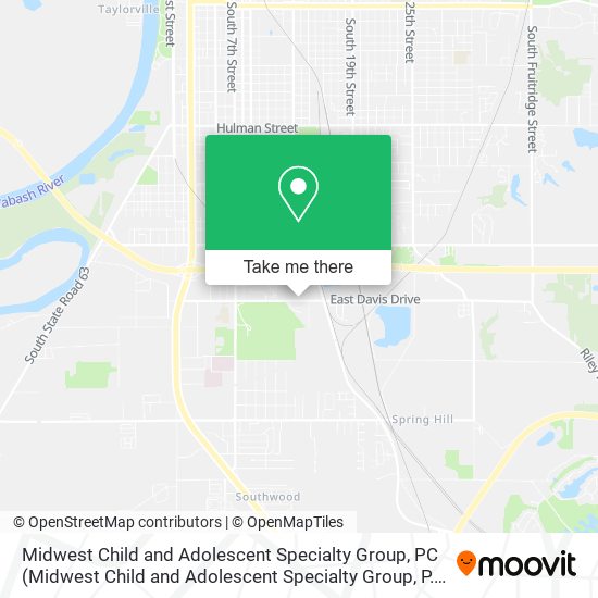 Midwest Child and Adolescent Specialty Group, PC map