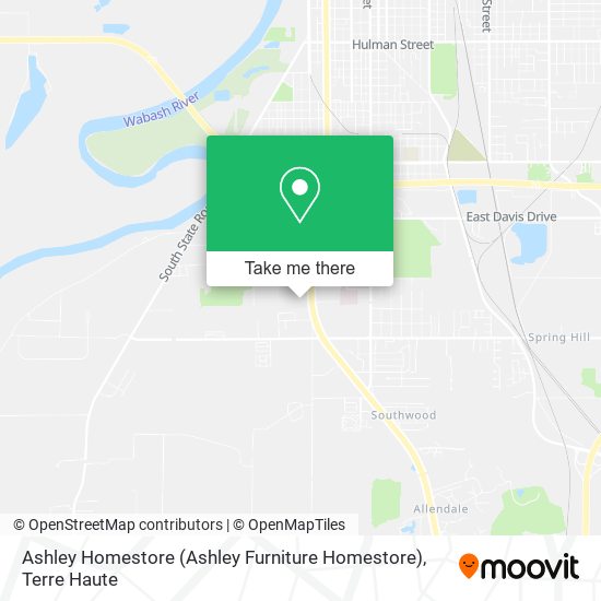 Ashley Homestore (Ashley Furniture Homestore) map