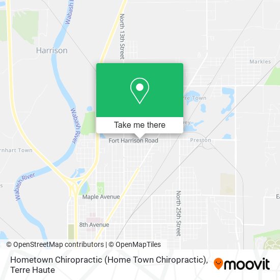 Hometown Chiropractic (Home Town Chiropractic) map
