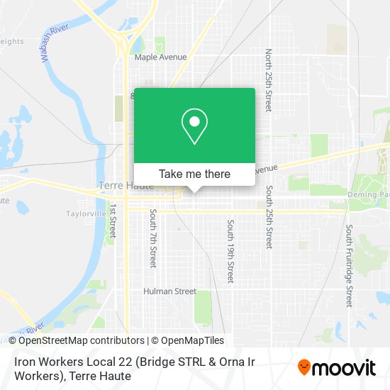 Iron Workers Local 22 (Bridge STRL & Orna Ir Workers) map