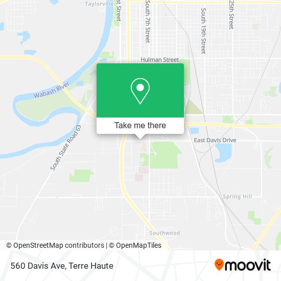 560 Davis Ave map