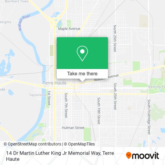 14 Dr Martin Luther King Jr Memorial Way map