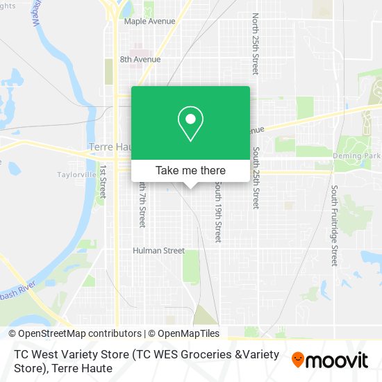 TC West Variety Store (TC WES Groceries &Variety Store) map