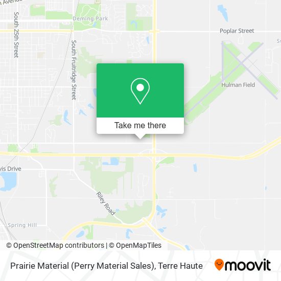 Prairie Material (Perry Material Sales) map