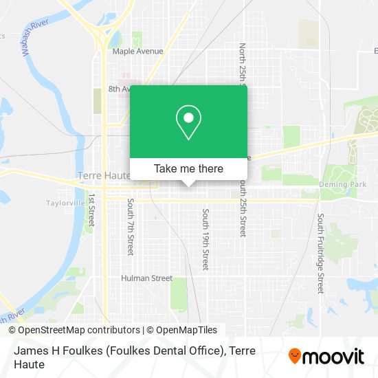 James H Foulkes (Foulkes Dental Office) map