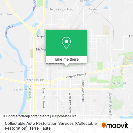 Collectable Auto Restoration Services (Collectable Restoration) map