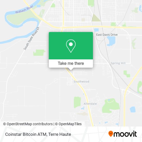 Coinstar Bitcoin ATM map