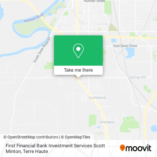 First Financial Bank Investment Services Scott Minton map