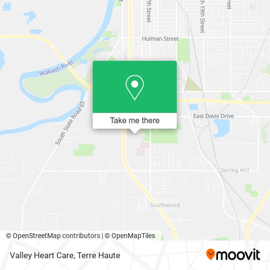 Valley Heart Care map