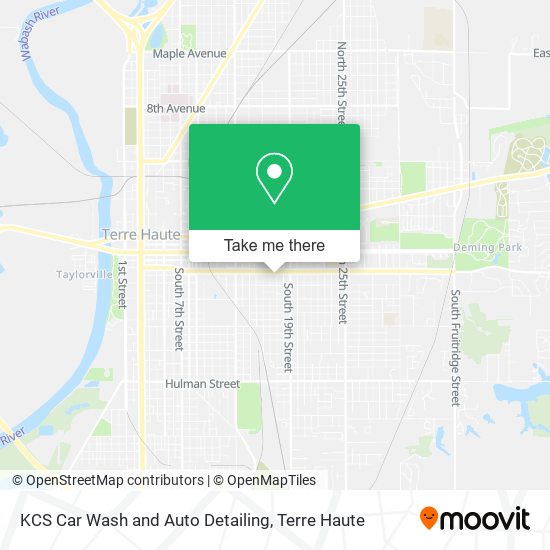 KCS Car Wash and Auto Detailing map