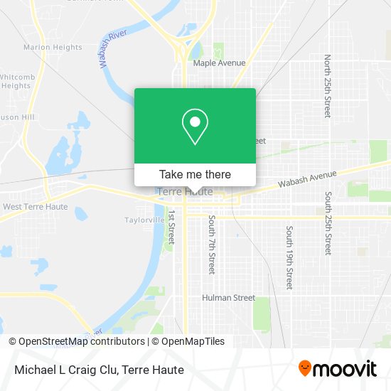 Michael L Craig Clu map