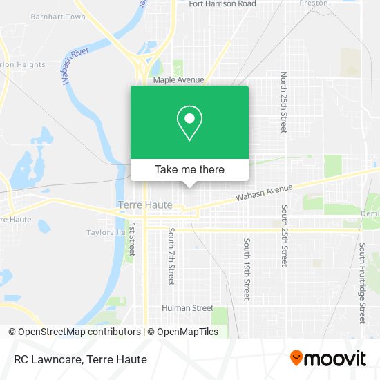 RC Lawncare map