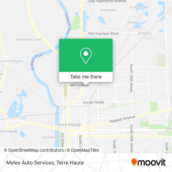 Myles Auto Services map